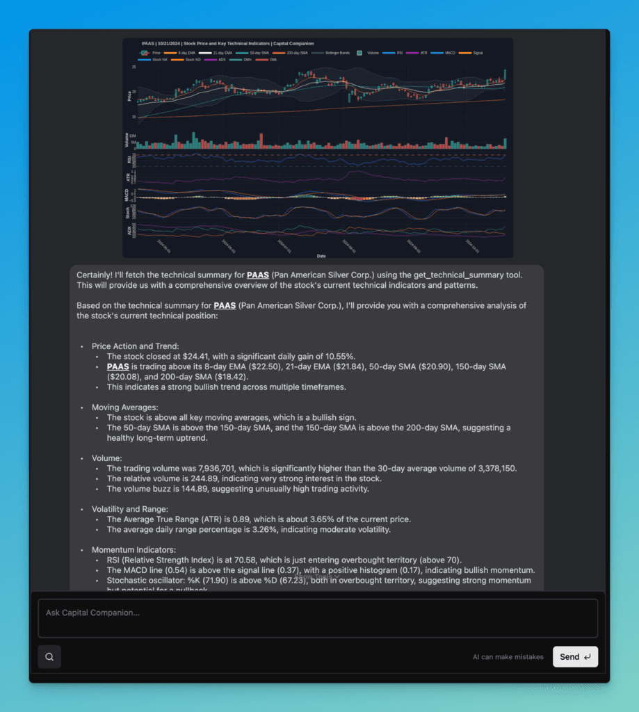 Capital Companion Analysis